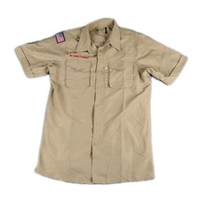 NWT Boy Scouts of America Short Sleeve Mens Small Vented UPF 40 Short Sleeve