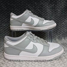 Nike Dunk Low GS White Light Smoke Grey Youth Sneakers Shoes Size 5.5Y