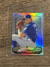2013 Bowman Chrome Rising Through the Ranks Mini #RTR-KZ Kyle Zimmer Royals