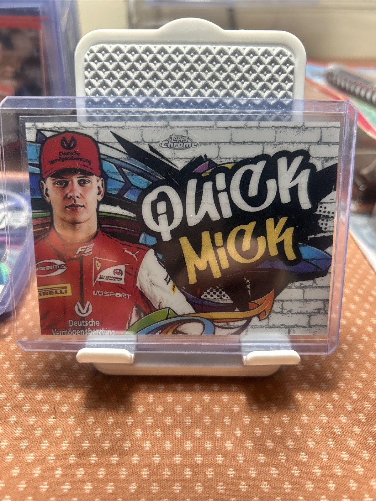 2020 Topps Chrome Formula 1 Track Tags Mick Schumacher #TT-15 (RC)