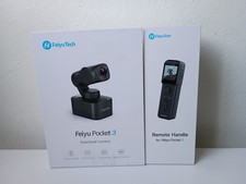 Brand New Feiyu Pocket 3 Creator Combo 4K Camera 3-Axis Gimbal 