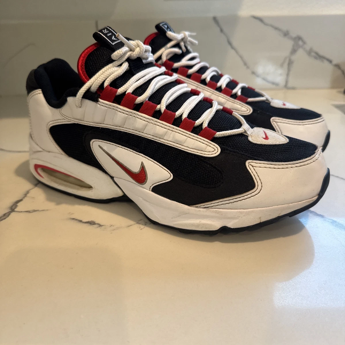 【NIKE/ナイキ】トライアクス セレソン ブラジル Nike Air Max Triax 96 Retro Black Red for Sale | Authenticity