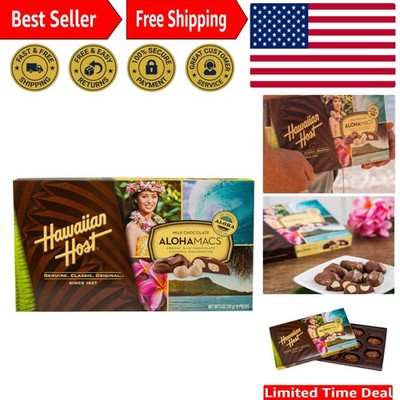 Individually Wrapped Aloha Macs Milk Chocolate Macadamia Nuts - 5oz Box