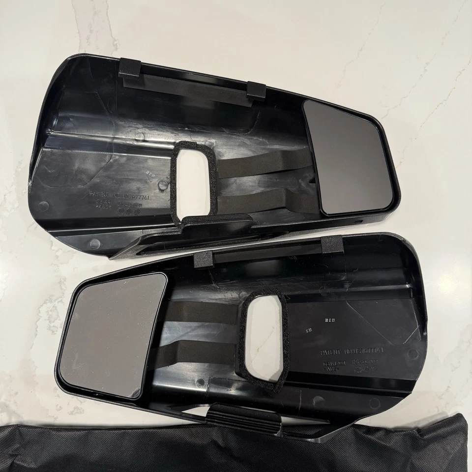 Snap & Zap Clip On Set Towing Mirror For 2019-21 Chevy Silverado/GMC Sierra 1500 - Image 3 of 4
