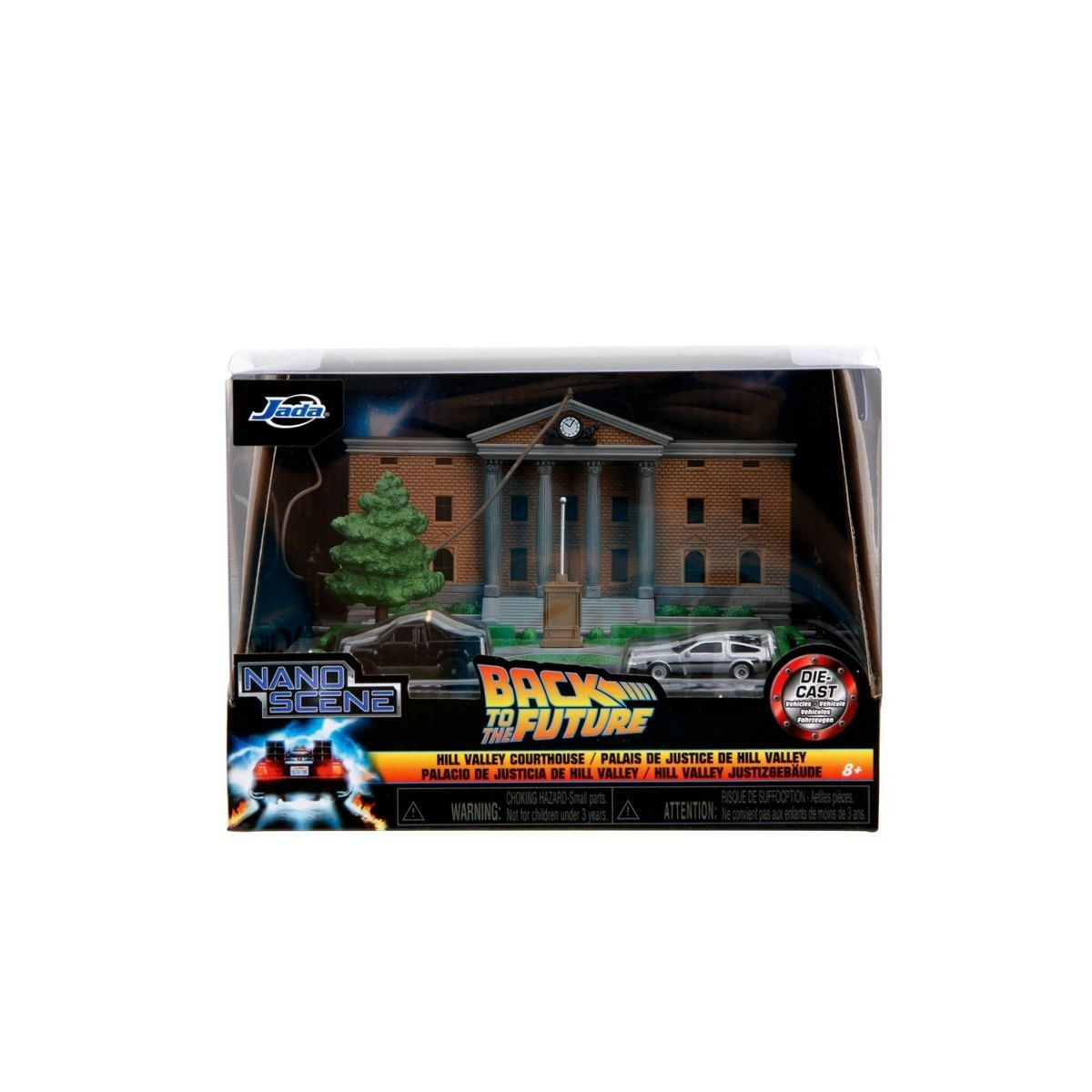 Back to the Future Hill Valley Courthouse Clock Tower Nanoscene