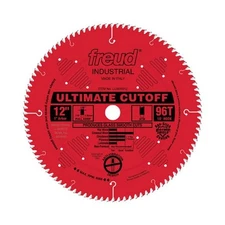 Freud LU85R012 12 x 96 x 1 ATB Red Perma-Shield Saw Blade