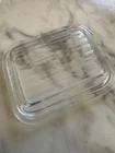 Pyrex 501-C Vintage Clear Glass Refrigerator Dish Replacement LID ONLY