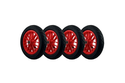 Dino-Cars Komplettrad Speedy Rot Satz 4 Stk.