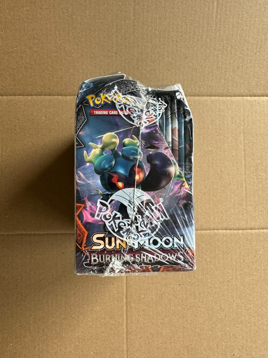 Pokémon TCG Sun and Moon Burning Shadows Booster Display