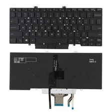 New US Keyboard with Backlight for Dell Latitude 5400 5401 5410 5411 7400 7410