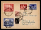 DR WHO 1948 GERMANY FDC COMBO HANNOVER EXPO FAIR/LEIPZIG FAIR R53359