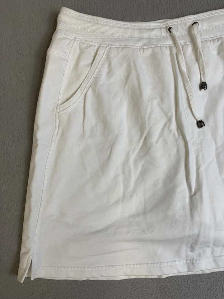 Tênis de golfe Green Tea Skort feminino tamanho XXL branco linha A pull on treino - Imagem 2 de 4