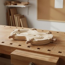 Violin Making Cradle Easy to Use Luthier's Violin Jig Portable for Luthiers