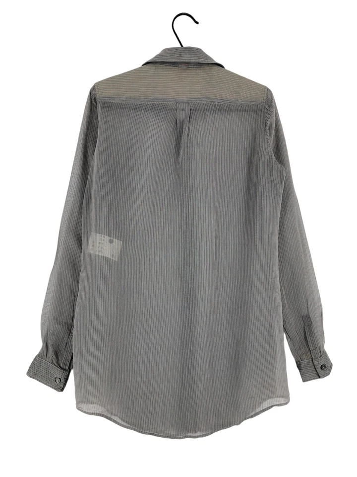 HUGO BOSS Camisa Estee Casual Formal 27% Seda Mujer Talla UK:8 - XS - Imagen 2 de 4