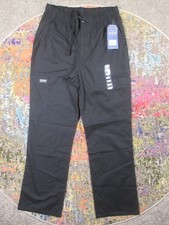 Cherokee Workwear Scrub Pants Mens Small Black Professionals NWT NEW
