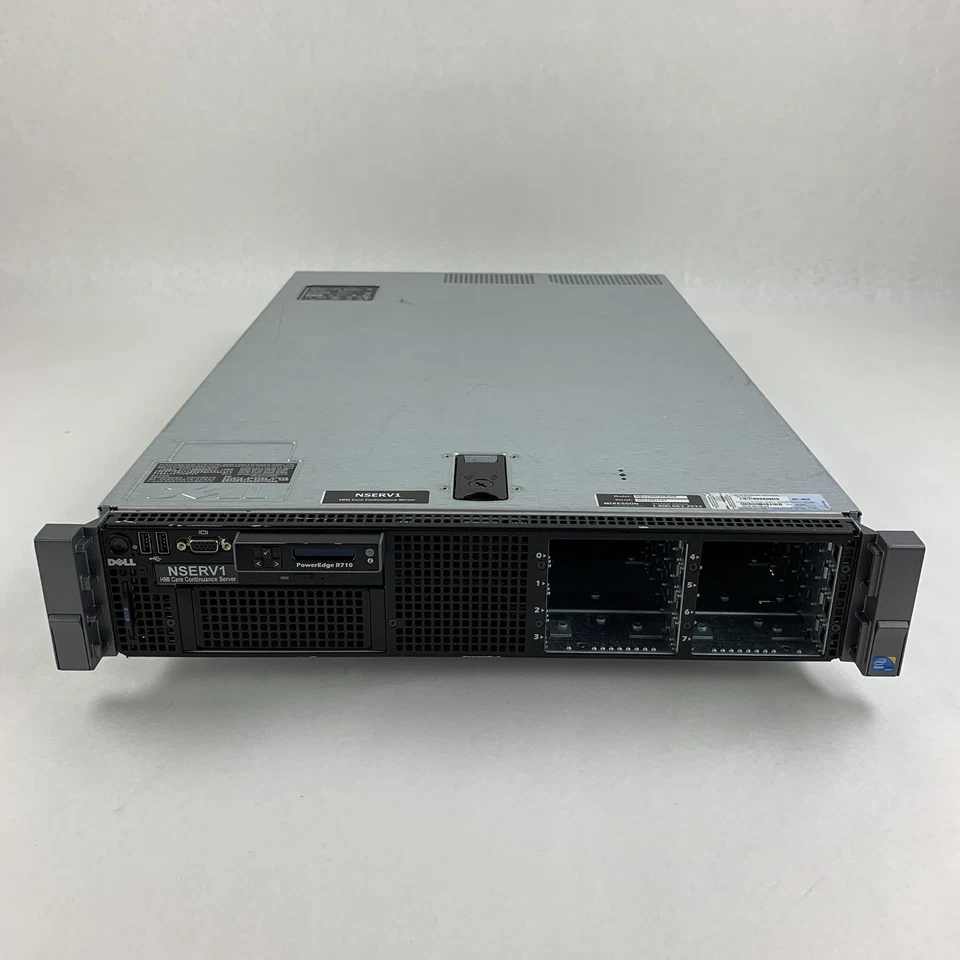 Dell PowerEdge R710 Server x2 Intel Xeon E5620 2.4 GHz 16 GB RAM No HDD No OS - Image 2 of 4