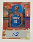 2025-26 TOPPS NBA THOMAS SORBER ROOKIE MARKS AUTO ORANGE SP #/25 OKC THUNDER