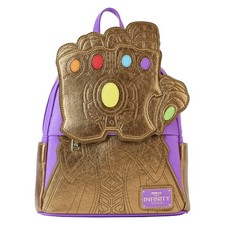 Mochila Guantelete Thanos Marvel Loungefly 26Cm
