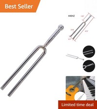 Lightweight 440Hz Tuning Fork - Essential Tool for String Instrument Musicians