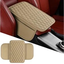 Car Armrest Storage Box Mat Car Center Console Cover Car Armrest Seat Box Cover