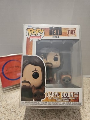 Funko Pop! Television The Walking Dead Daryl Dixon With Dog #1182 Fig Vaulted 