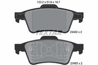 Textar Textar BremsbelÄGe Hinten Renault Espace IV Laguna II VEL Satis Nissan PR
