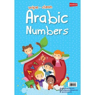 Arabic Numbers (wipe clean), Goodword