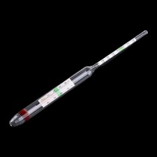 Glass Saltwater Hydrometer 1.000-1.060 Thermometers 40-100  