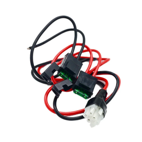 3.3ft Car Radio Power Cable for Yaesu FT857D 897D ICOM IC725A IC706 IC718 IC7400 - Picture 5 of 6