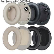 Earpads For Sony WH-1000XM4 Headphone Cushion Soft Leather Memory Sponge Cover