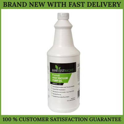 Harvest Right Vacuum Pump Oil 1 Quart High Vacuum Maintenance Fluid