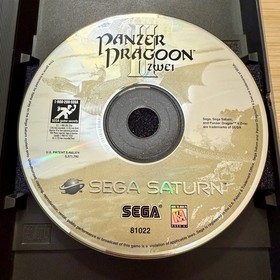 SEAG 💥 Panzer Dragoon II Zwei 💥 Saturn CIB Shmup 💎