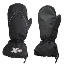 Castle X New Woman's Small Black Platform Mittens, 73-6382