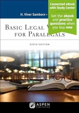 Basic Legal Writing for Paralegals - Paperback, by Samborn Hope Viner; - Good