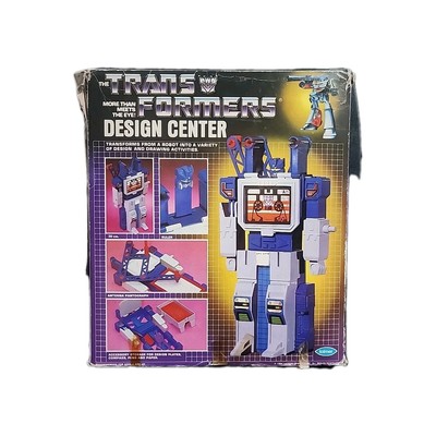 TRANSFORMERS G1 - SOUNDWAVE DESIGN CENTER - 1984 - Original Vintage - SUPER RARE
