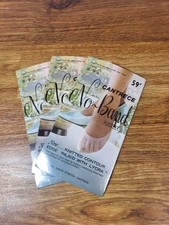 3 Pair Vintage Cantrece No Band Footlets Size 8-9.5