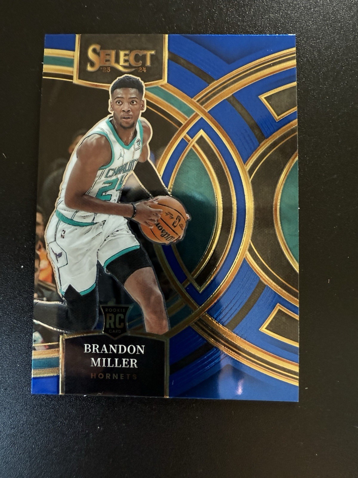 2023-24 Select Brandon Miller Blue (Retail Base) RC Premier #130 Hornets