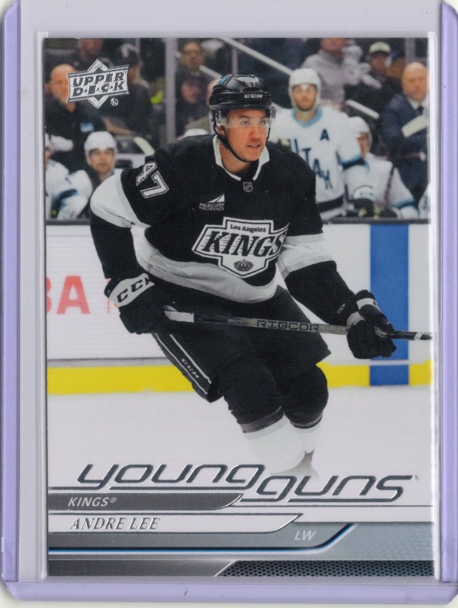 Andre Lee 2024-25 Upper Deck #482 Young Guns Los Angeles Kings