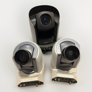 Sony PTZ Camera Lot BRC-H700 + 2 Sony PTZ Cameras Broadcast Video