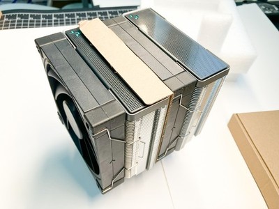 DeepCool AK620 CPU Fan Air Cooler Black Silver Heat Sink