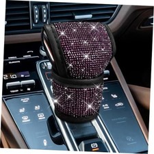 Crystal Auto Gear Shift Cover Bling Car Accessories, Shift Knob Cover, Pink