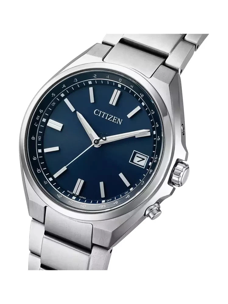 Reloj de pulsera Citizen CB1160-55L Eco-Drive reloj solar inalámbrico titanio NUEVO