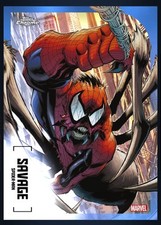 Marvel Collect 24 Chrome Blue Savage Spider-Man Digital