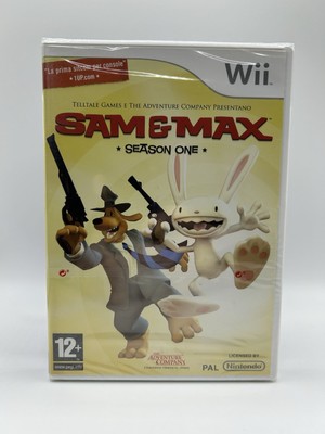 Sam & Max: Season One - Nintendo Wii Spiel - NEU NEW & SEALED PAL - IT - Händler