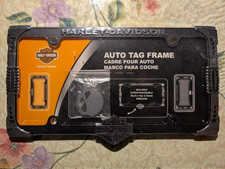 Sealed Harley Davidson Skull Or Logo Bar Shield Auto License Plate Frame Hd