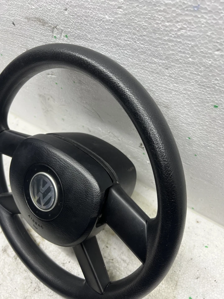 Original VW Polo 9N 9N3 Touran 1T Airbaglenkrad Lenkrad 6Q0419091G  Emblem - Bild 4 von 4