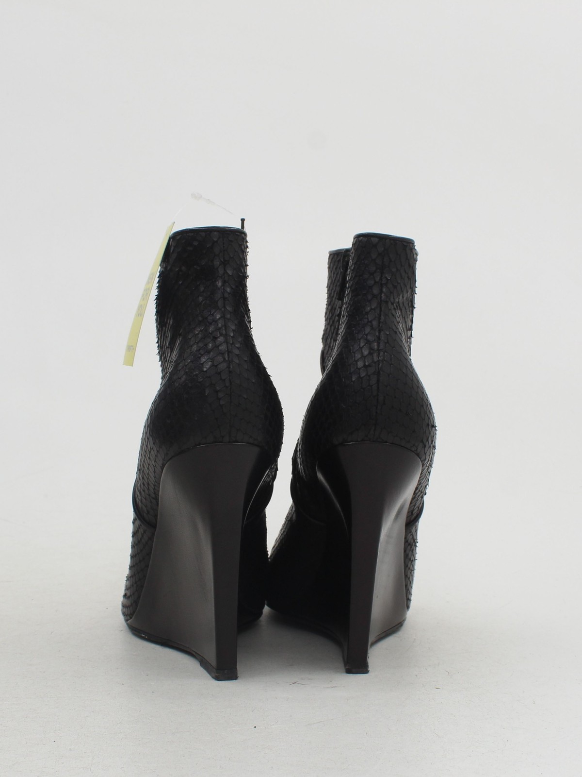 Stivali donna Saint Laurent UK 7 5 neri geometrici 100% altri Chelsea