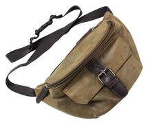 Sac Camel Active Femme Taille Unique Banane Enduit Sangle Ajustable