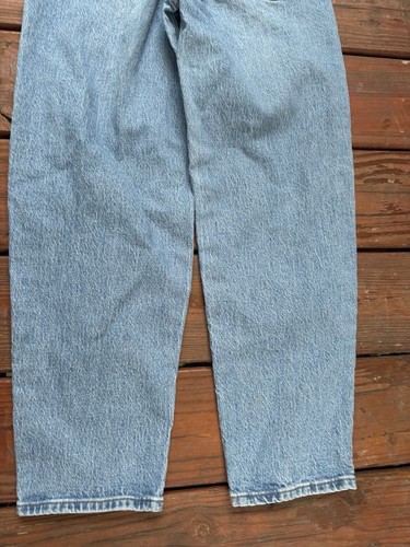 Madewell Women's 23 x 26 Balloon Blue Jeans High Rise Stretch - Picture 6 of 6