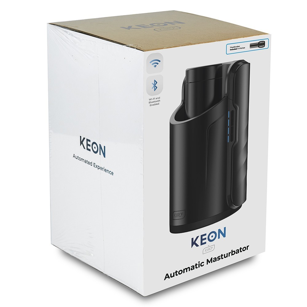 kiiroo keon automatic male masturbator Kiiroo Keon Complete Automated Masturbator UP TO 230 strokes per minute USB